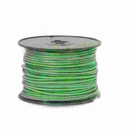 Remington Industries Primary Wire, Hook Up; GPT, 12 AWG, 1C C, Green, PVC, Stranded, 60V, 1000 ft. 12GPTSTRGRE1000